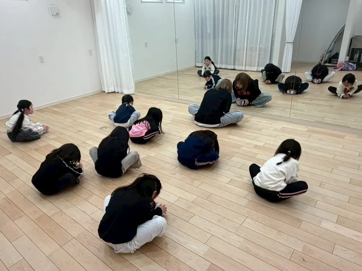 ヒップホップレッスンの様子